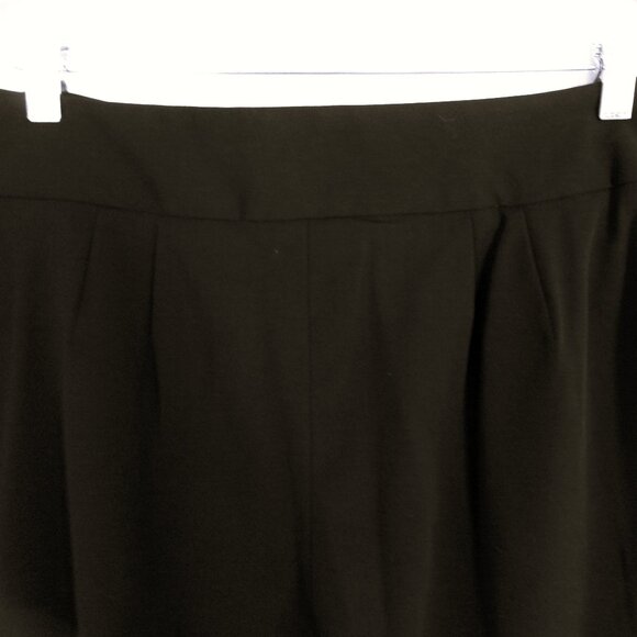 Apostrophe Black Rivet Straight Leg Pants Mid Rise 8 /6 Stretch Dress Pants - Picture 11 of 13